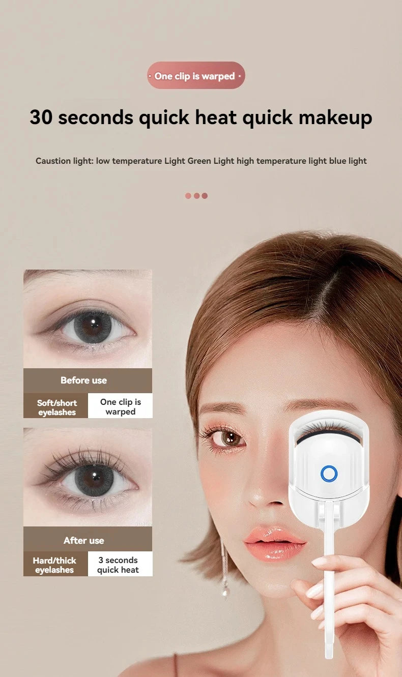 1pc ABS Electric Eyelash Curler