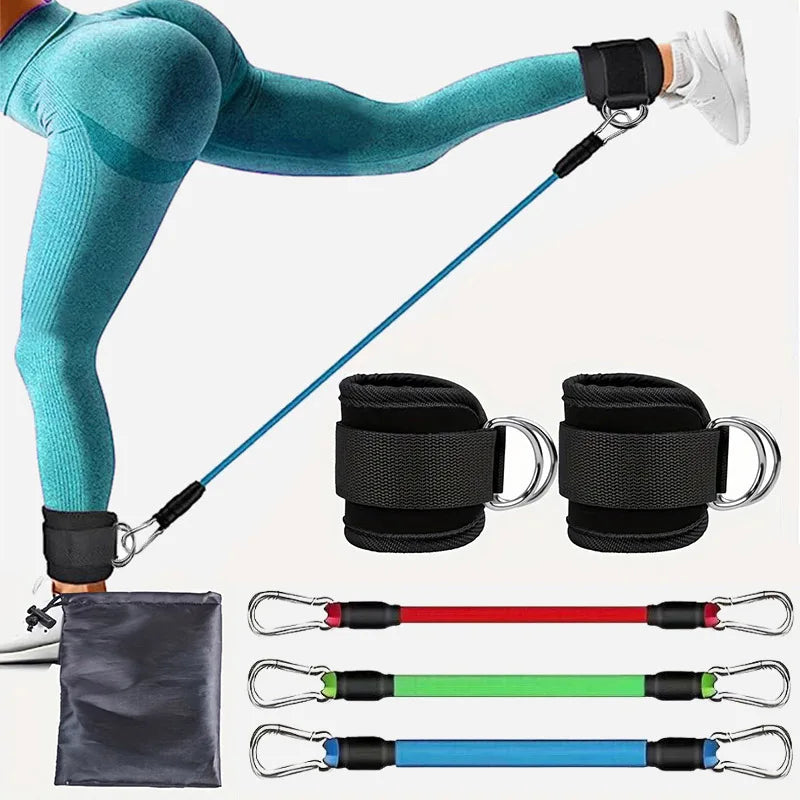 Fitness Workout Exercise Equipment Resistance Band Set