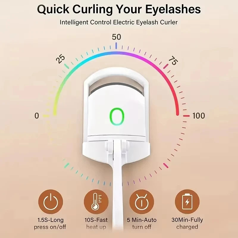 1pc ABS Electric Eyelash Curler